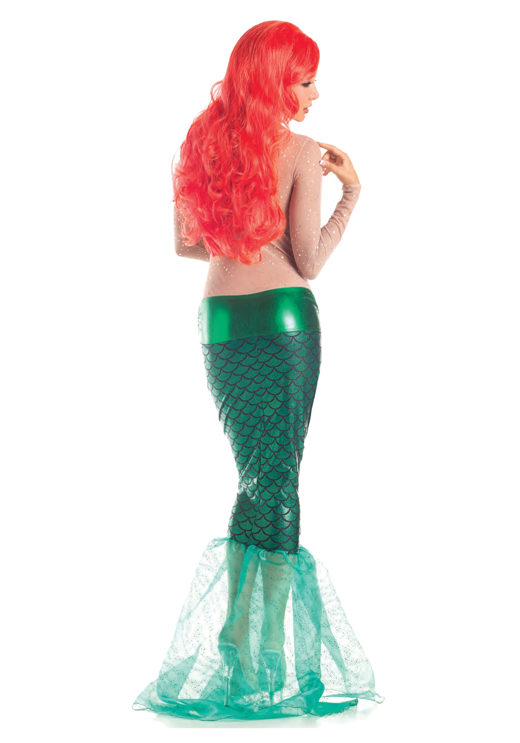 Adult Sweet Mermaid Fancy Dress Costume