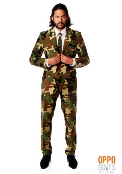 Mens Camouflage Suit
