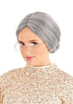 Grey Old Lady Wig