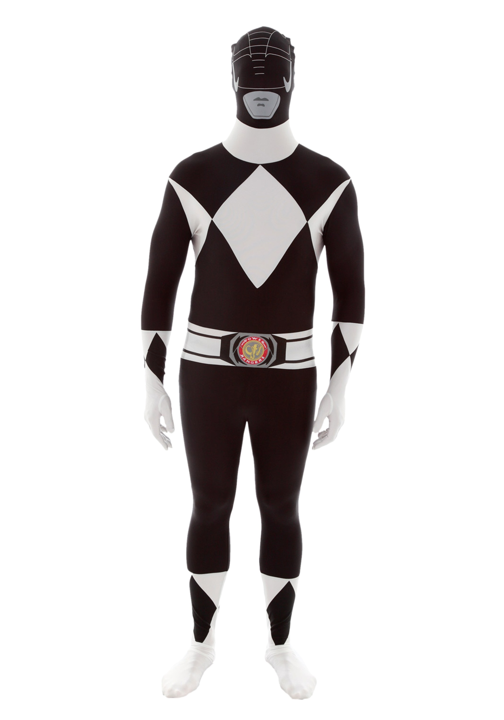 Photos - Fancy Dress Power Morphsuits  Rangers: Black Ranger Morphsuit  Costume Black 