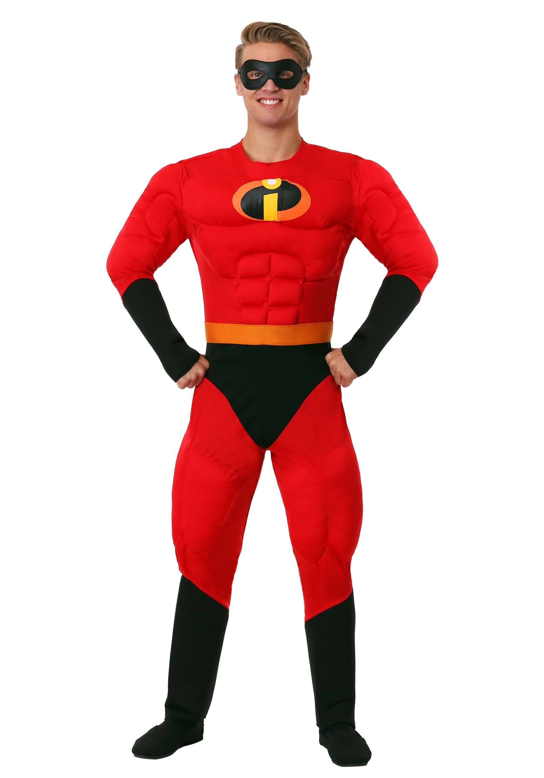 Mr. Incredible Muscle Plus Size Fancy Dress Costume