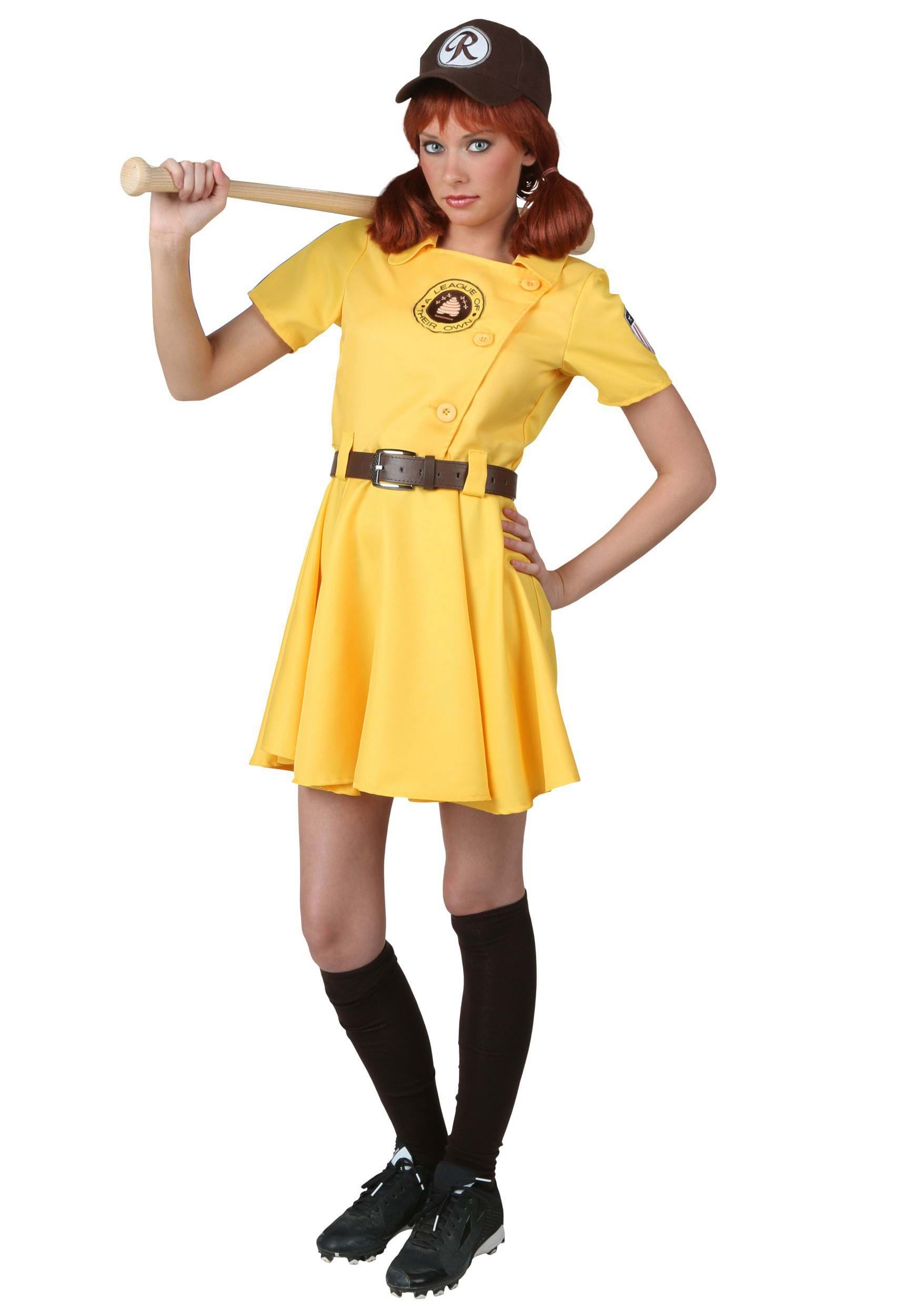 Women's Plus Size A League Of Their Own Kit Fancy Dress Costume , Exclusive Fancy Dress Costumes