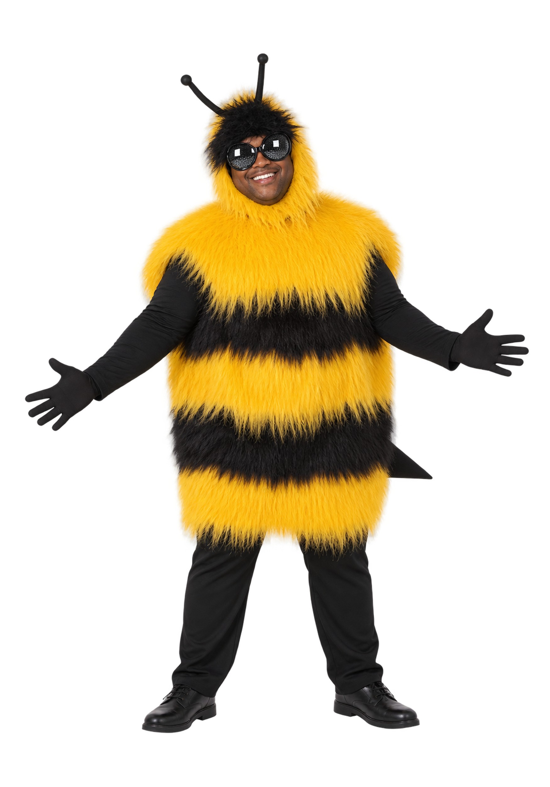 Plus Size Deluxe Bumblebee Fancy Dress Costume