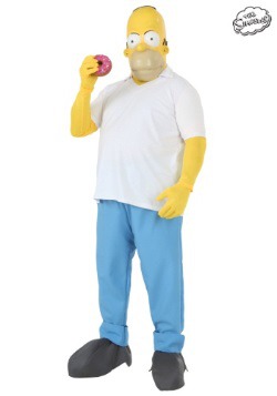 The Simpsons Plus Size Homer Simpson Costume