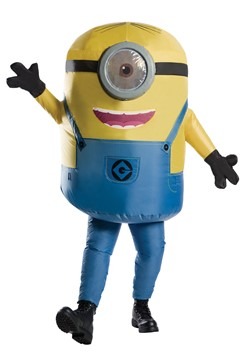 Adult Inflatable Minion Stuart Costume