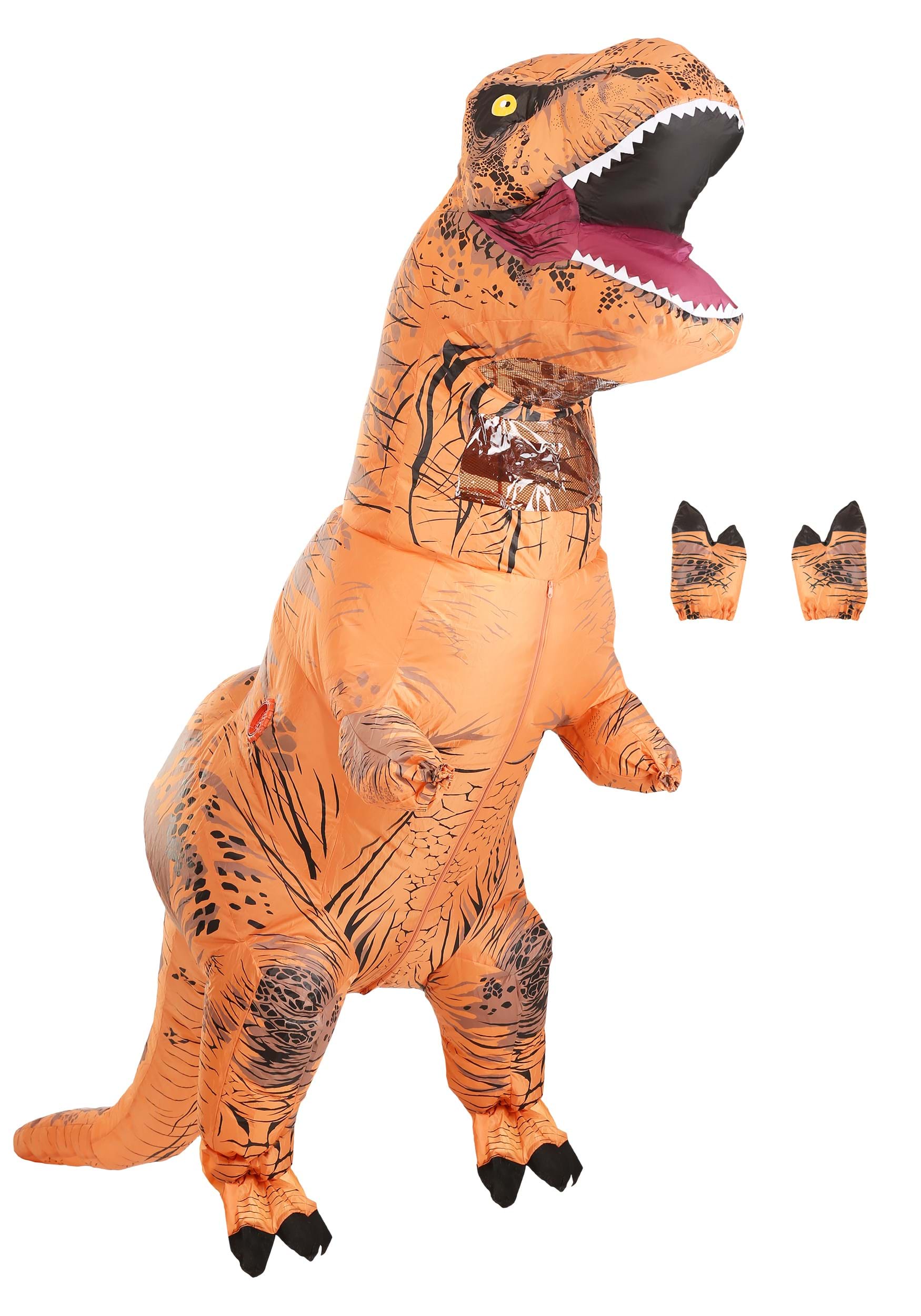 Inflatable T-Rex Fancy Dress Costume For Adults