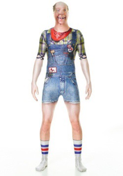 Adult Hillbilly Faux Real Morphsuit