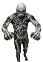 Kid's Skull and Bones Skeleton Morphsuit Image 2