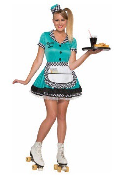 Womens Betty Lou Carhop Costume