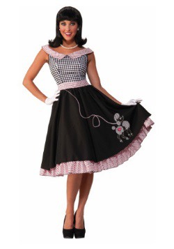 Womens 50s Checkered Cutie Costume