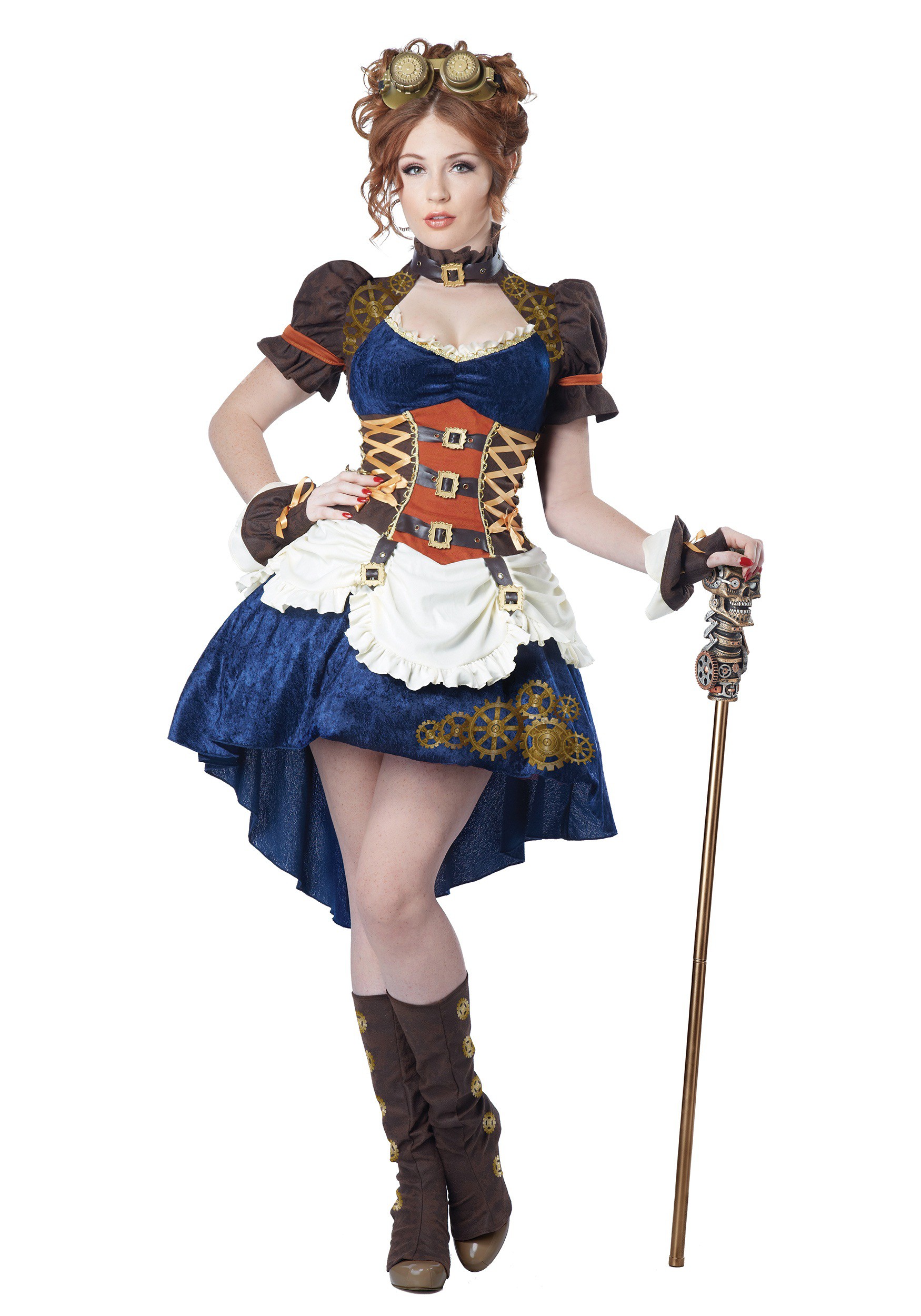 Women S Plus Size Steampunk Fantasy Costume X