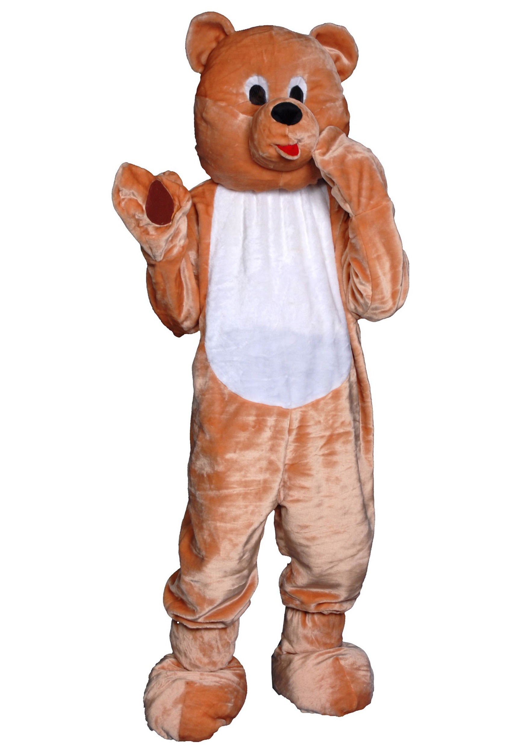 2019New Teddy Bear Mascot Costume Fancy Dress Adult Suit Size