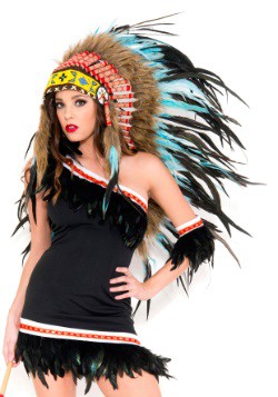 Turquoise Indian Headdress