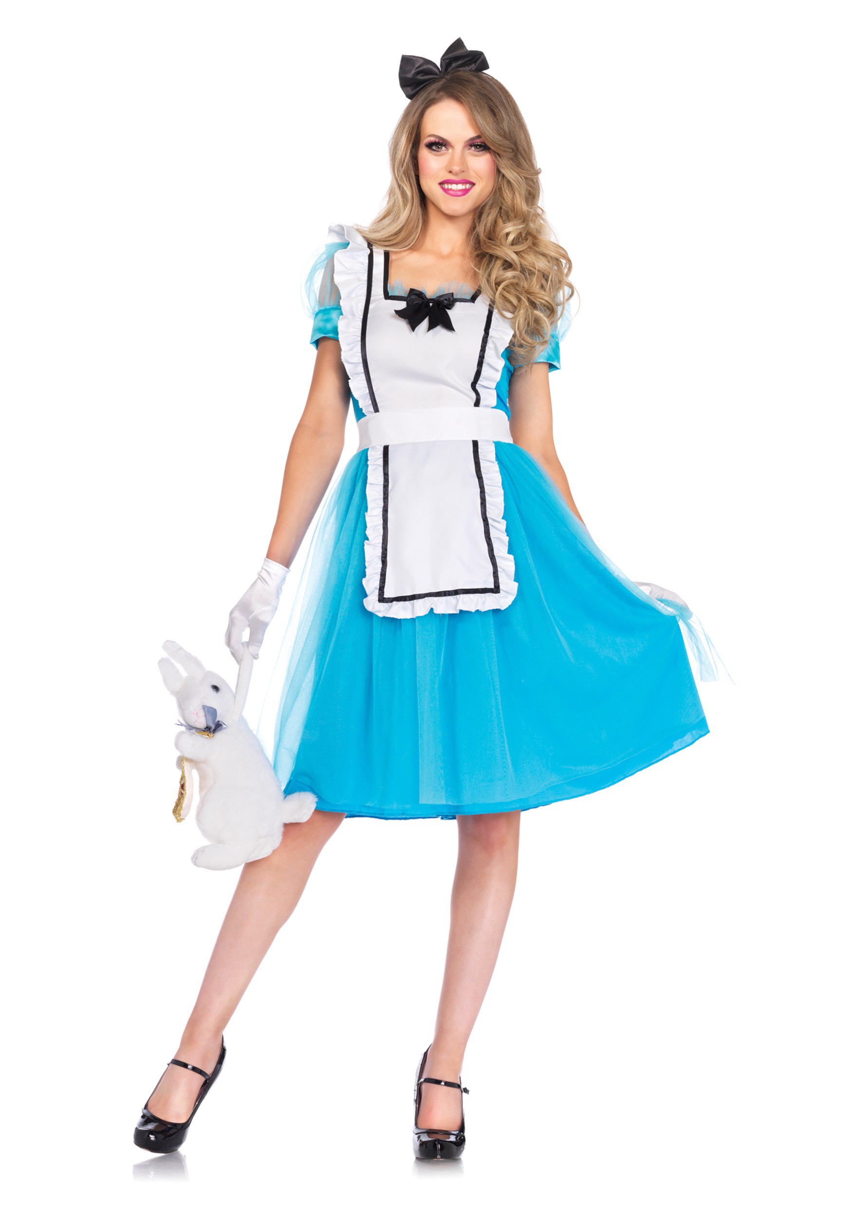 Women's Classic Alice Tea Length Fancy Dress Costume