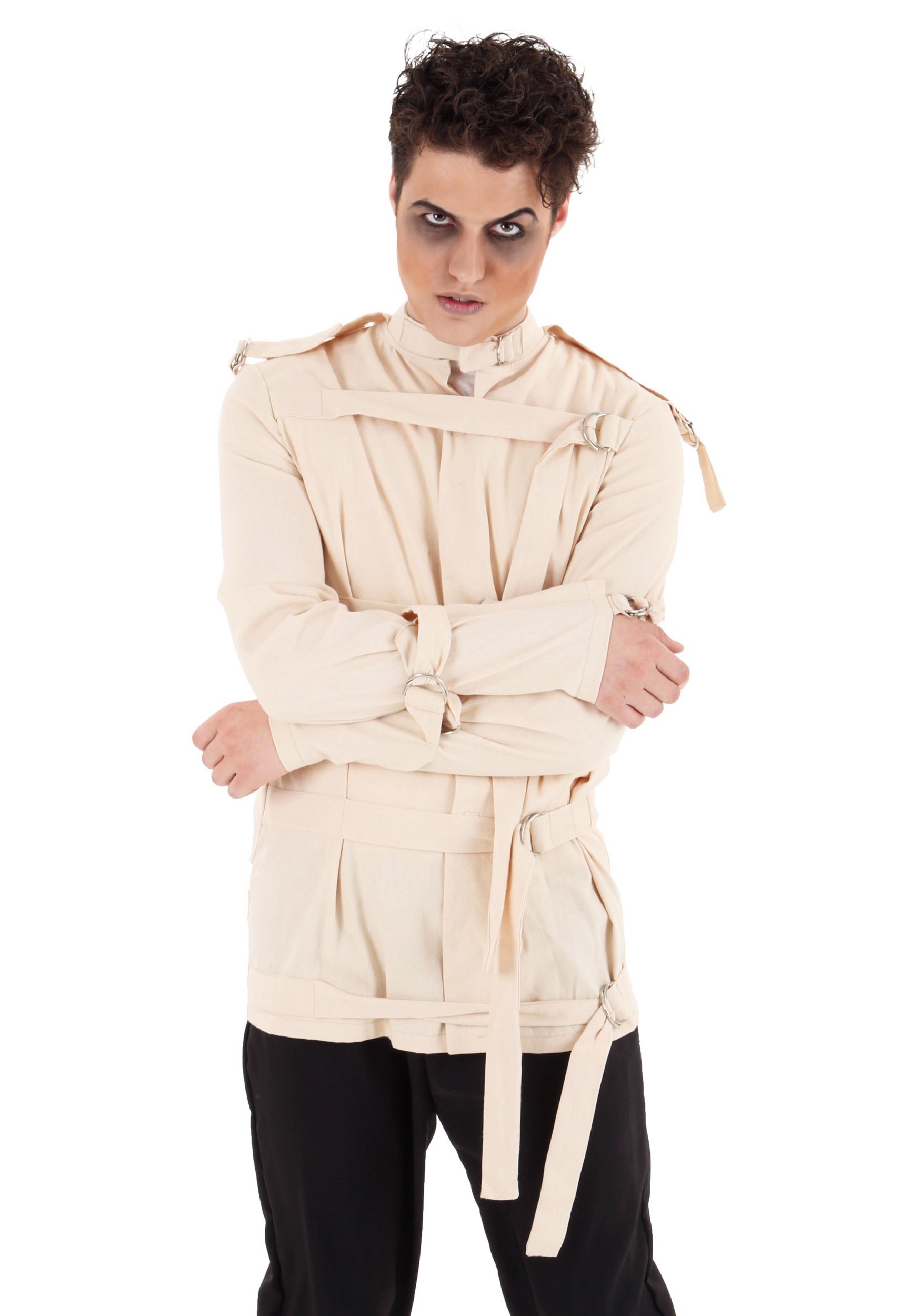 Photos - Fancy Dress Fancy FUN Costumes Straight Jacket Adult  Dress Costume | Adult Halloween F 