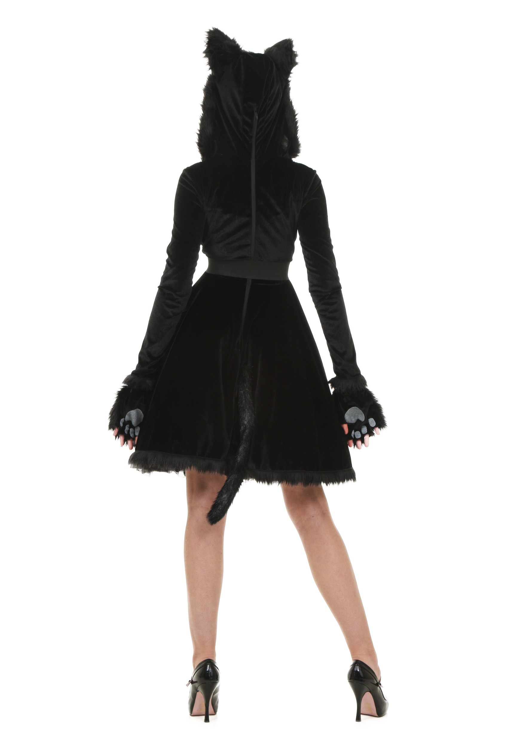 Black Cat Women's Fancy Dress Costume
