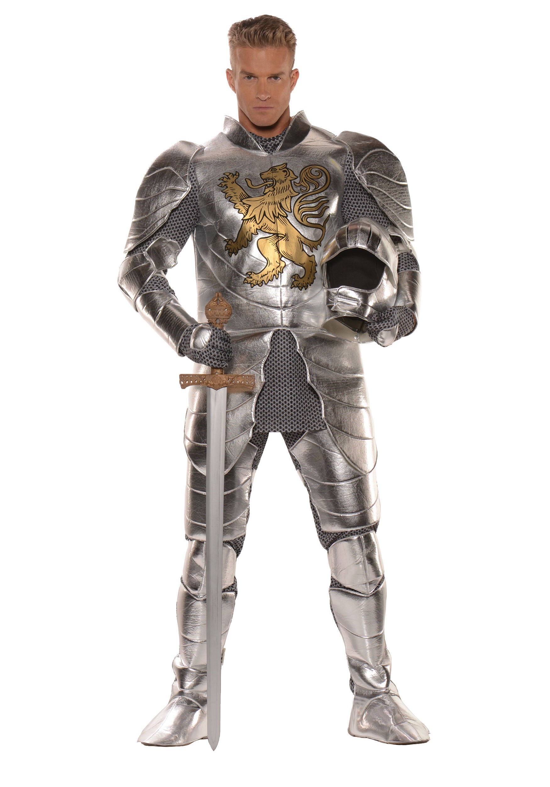 Men's Knight In Shining Armor Fancy Dress Costume