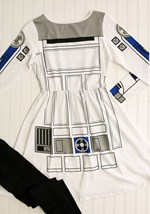 Womens Star Wars I am R2D2 Skater Dress Costume