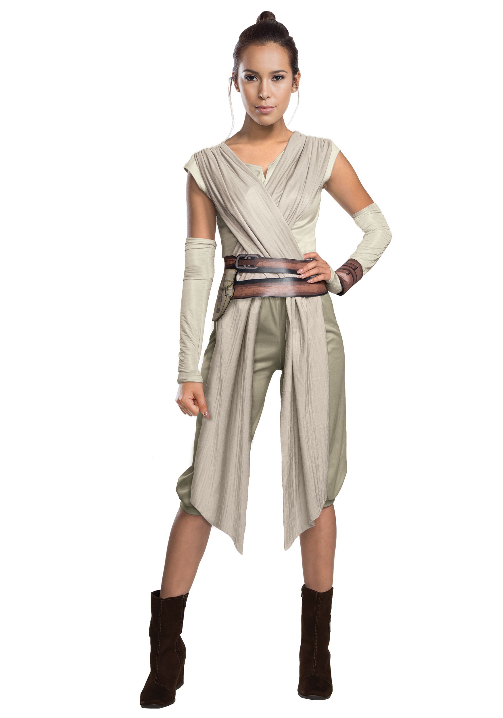 Adult Deluxe Star Wars Ep 7 Rey Costume 