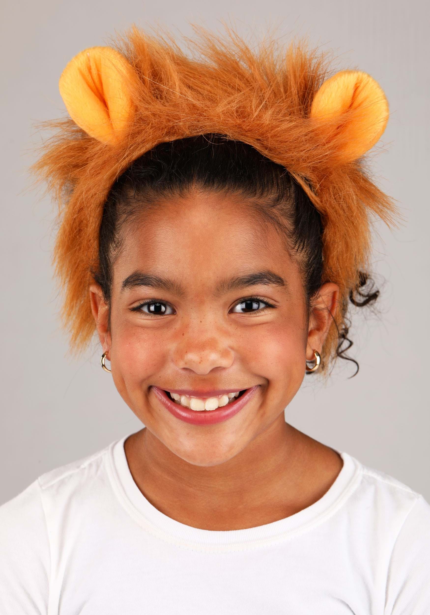Lion Ears And Tail Accessory Kit , Simple Last-Minute Halloween Fancy Dress Costumes