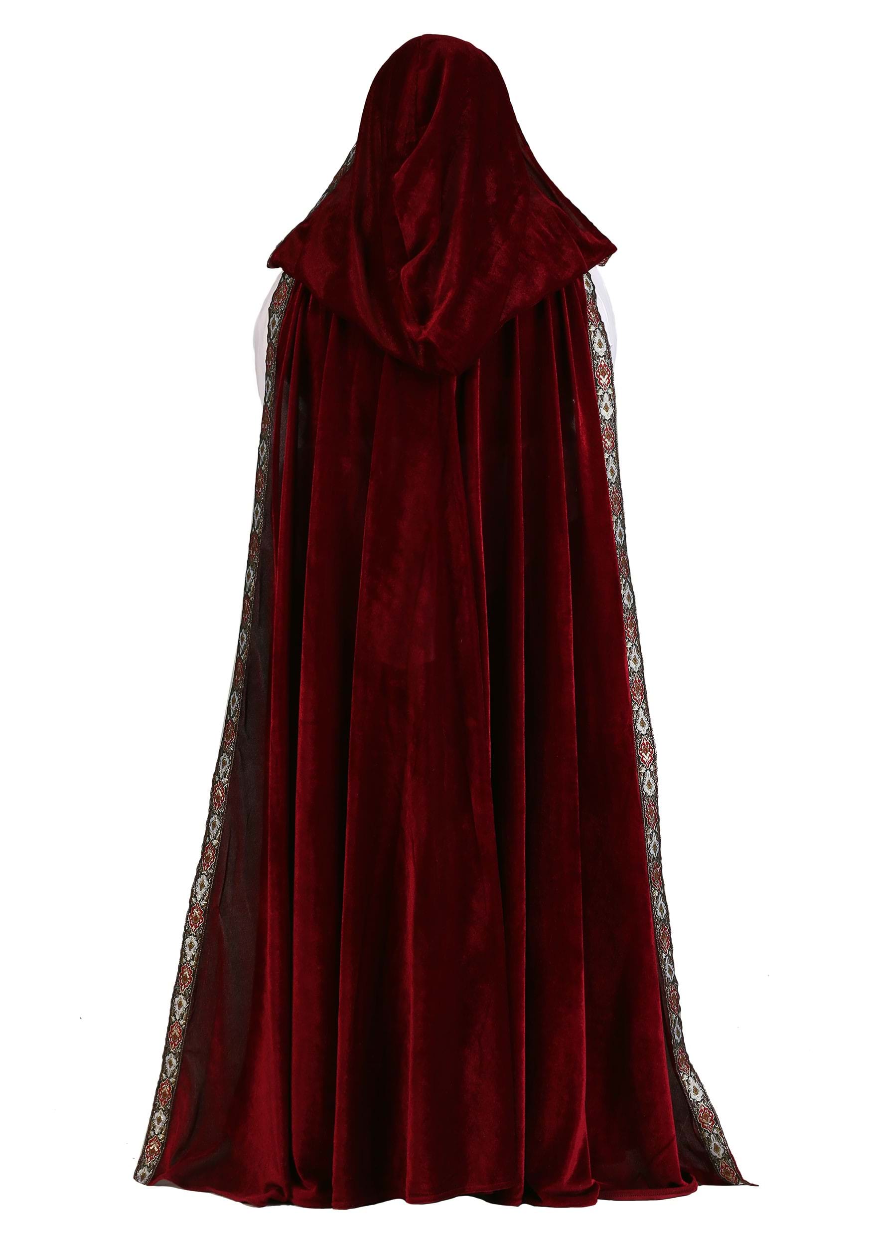 Deluxe Red Riding Hood Plus Size Women's Fancy Dress Costume , Exclusive