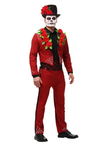 undefined | Men's Day of the Dead Costume