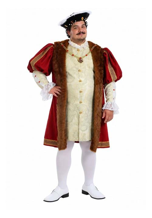 Plus Size King Henry Costume Mens UPD 3