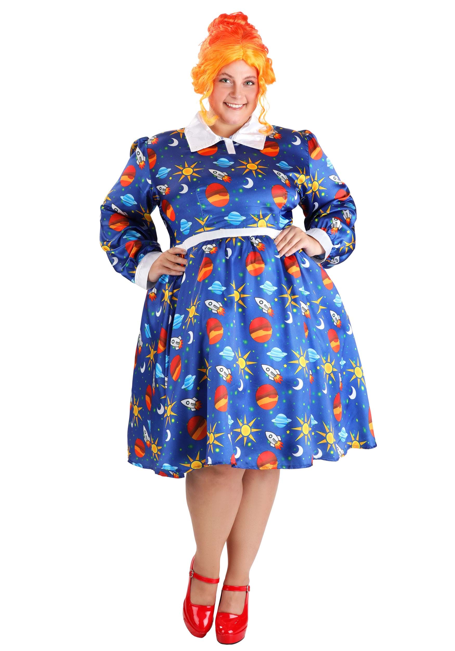Photos - Fancy Dress MAGIC FUN Costumes The  School Bus Miss Frizzle Plus Size  Costu 