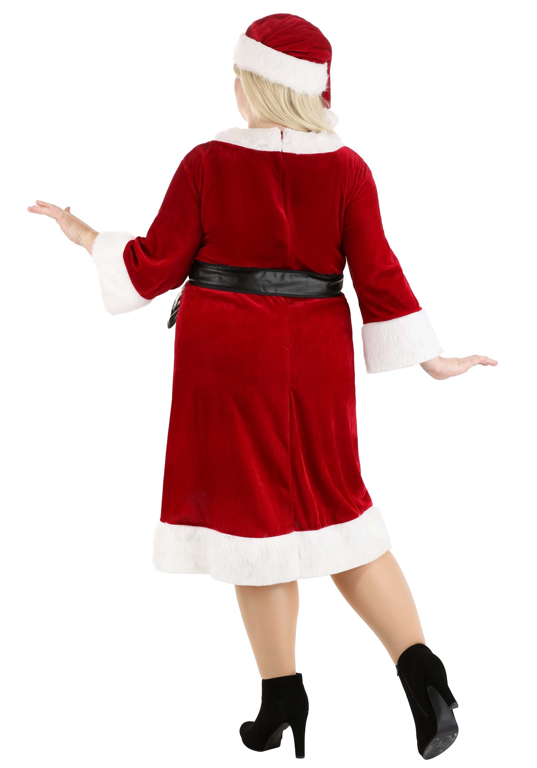 Plus Size Santa Claus Sweetie Fancy Dress Costume