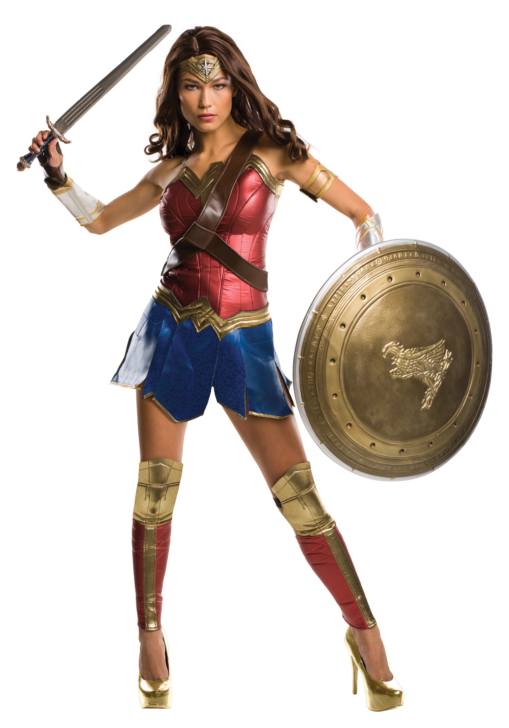 Women's Grand Heritage Dawn Of Justice Wonder Woman Fancy Dress Costume