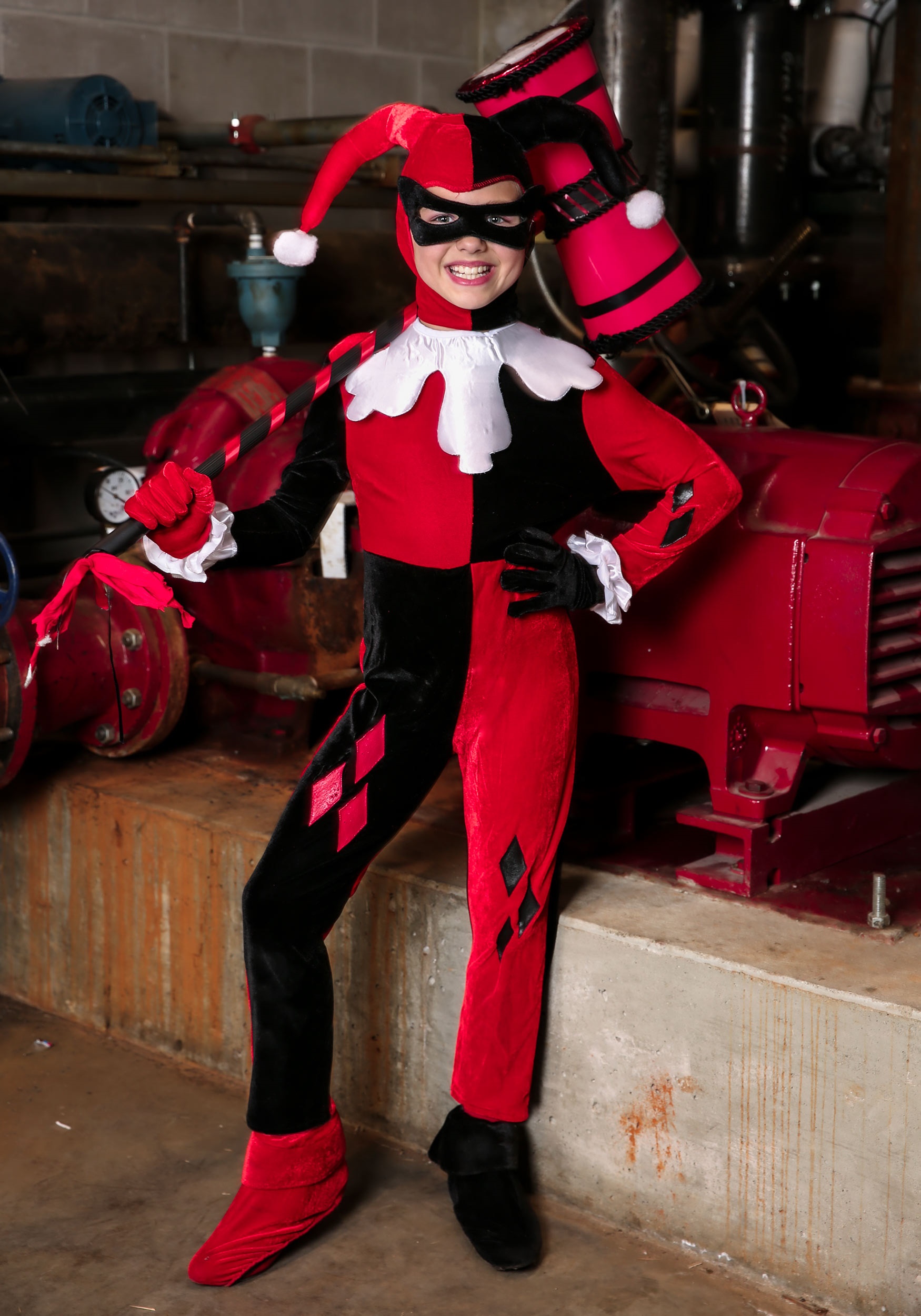 Children's harley quinn costume uk hotsell