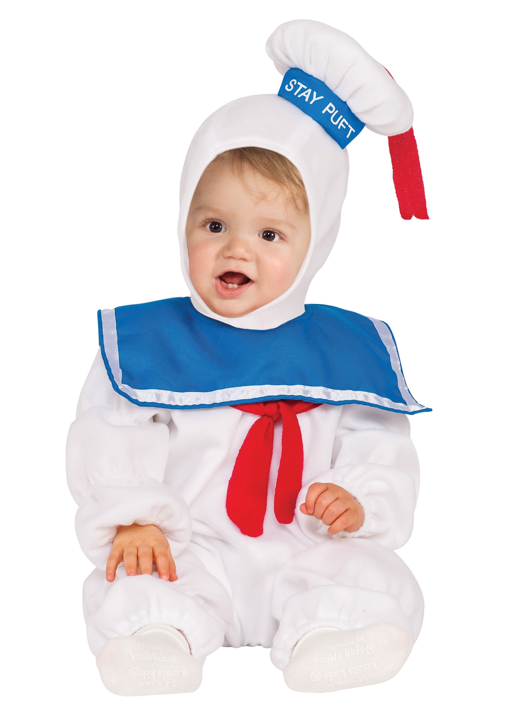 Stay Puft EZ-ON Romper Fancy Dress Costume