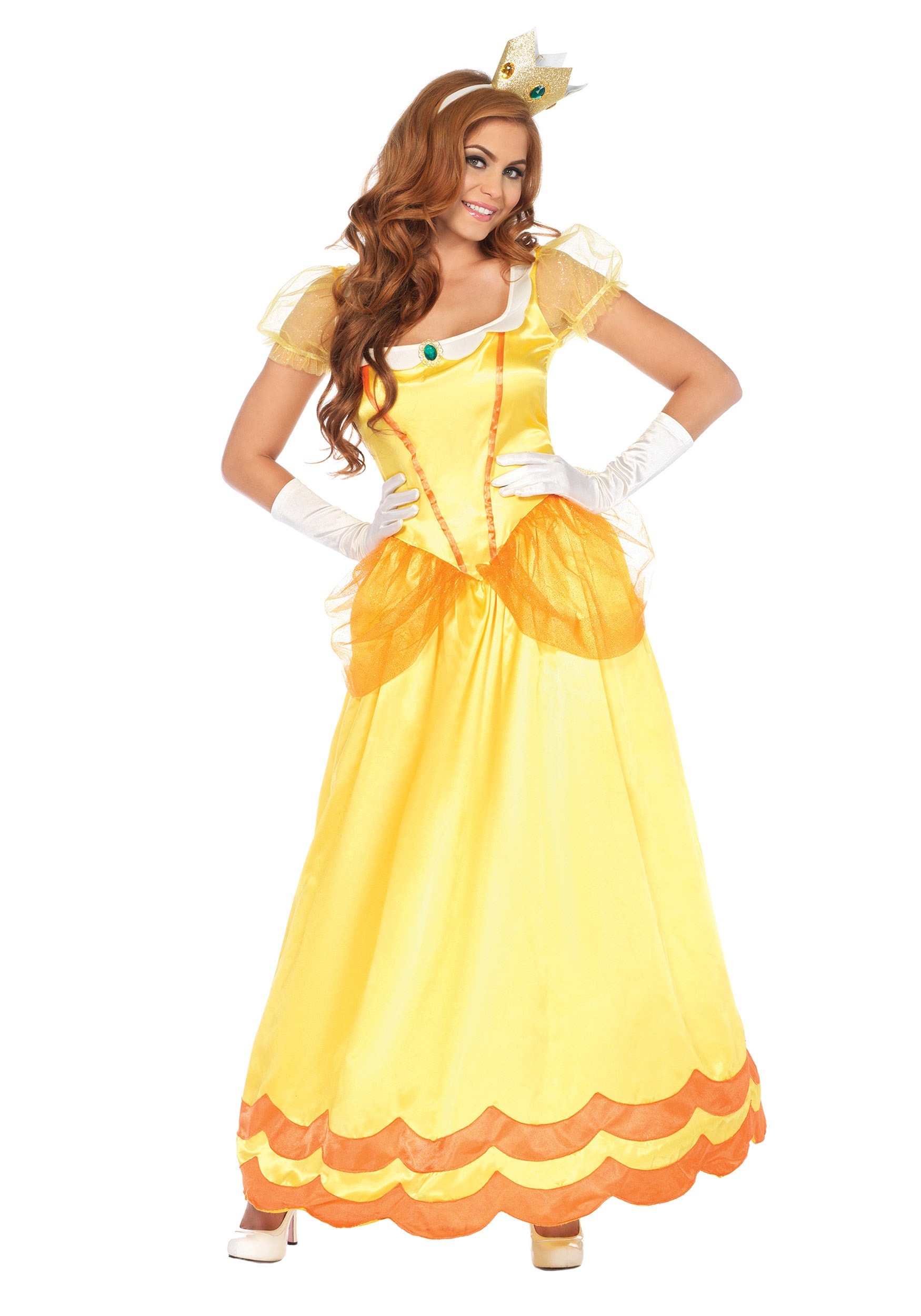 Women's Sunflower Princess Fancy Dress Costume