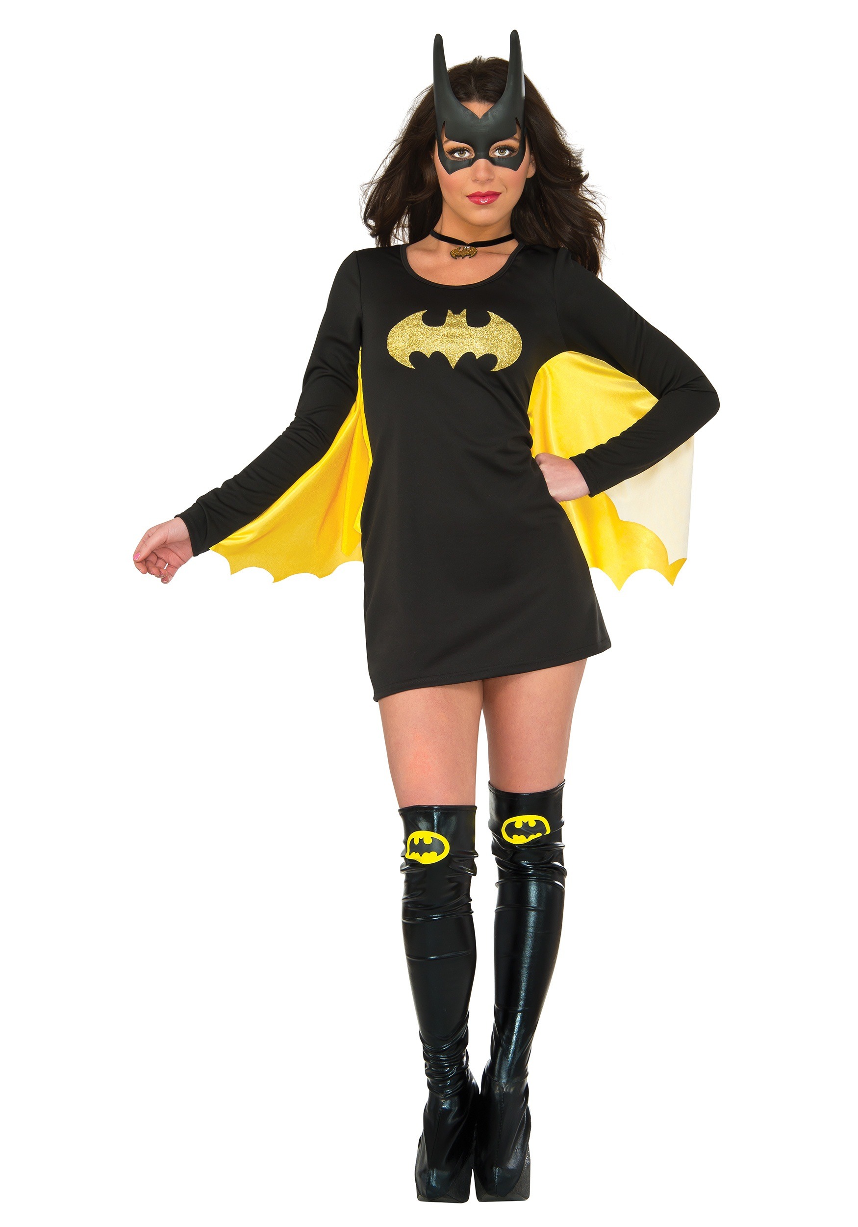 DC Batgirl Women's Wing Dress Fancy Dress Costume
