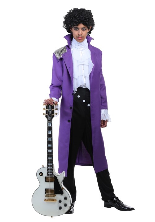 Mens Purple Rock Legend Costume