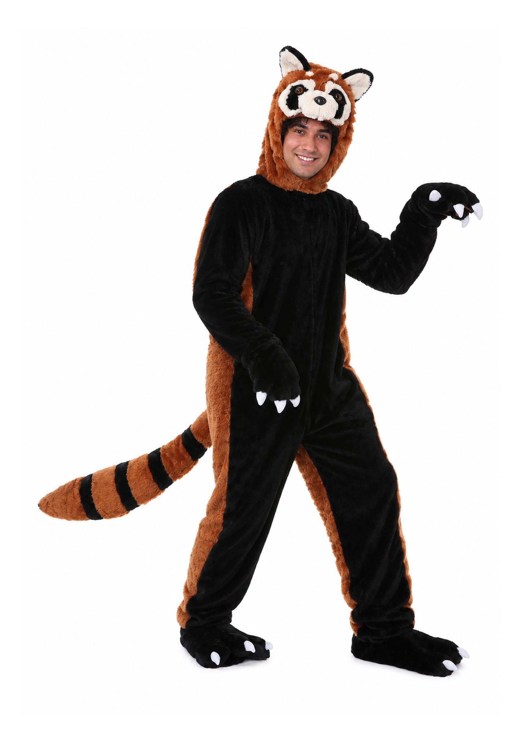 Red Panda Fancy Dress Costume for Adults