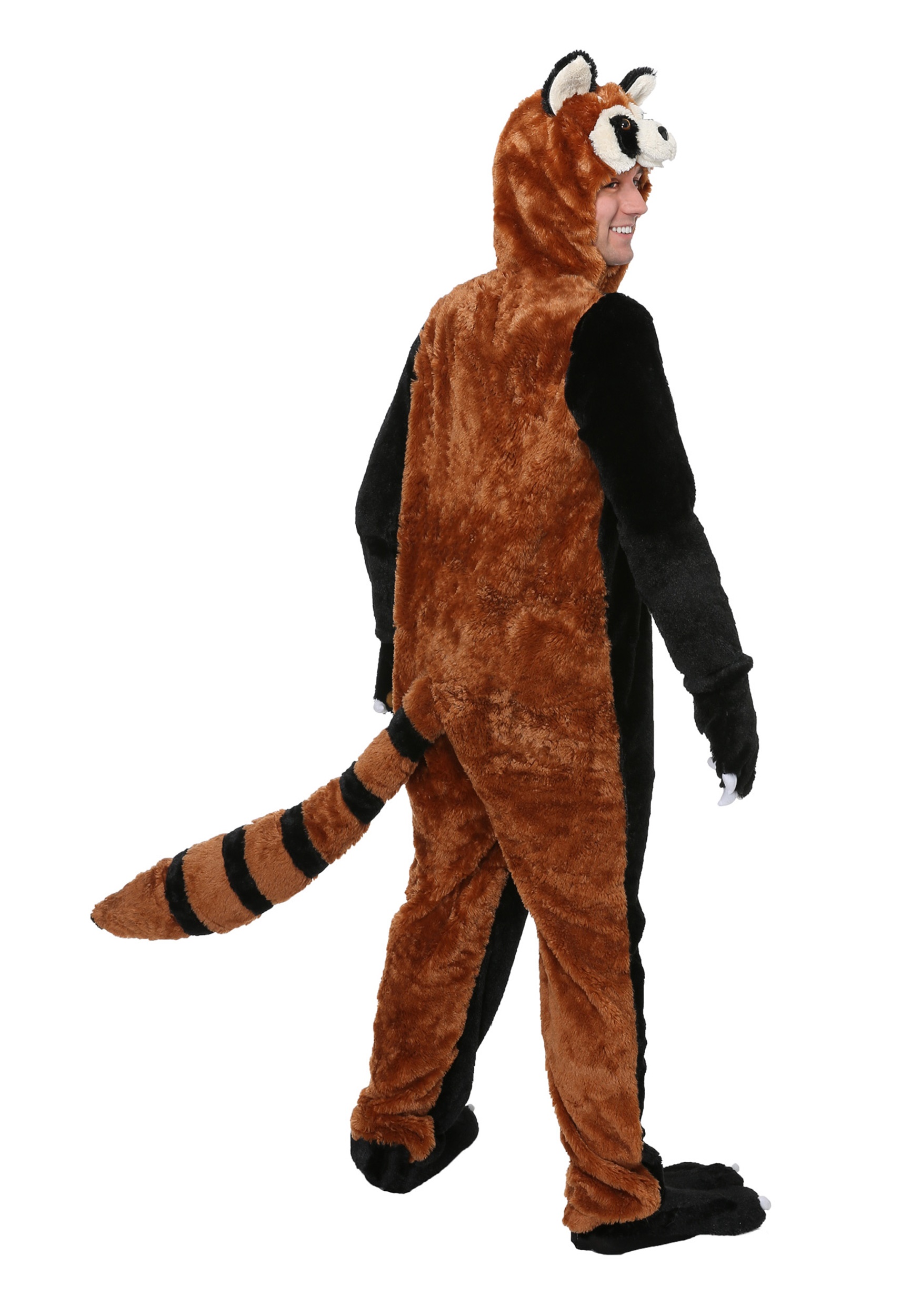 Red Panda Fancy Dress Costume For Adults