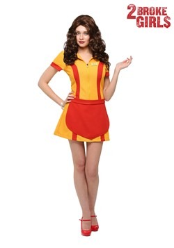 Plus Size Two Broke Girls Waitress Costume