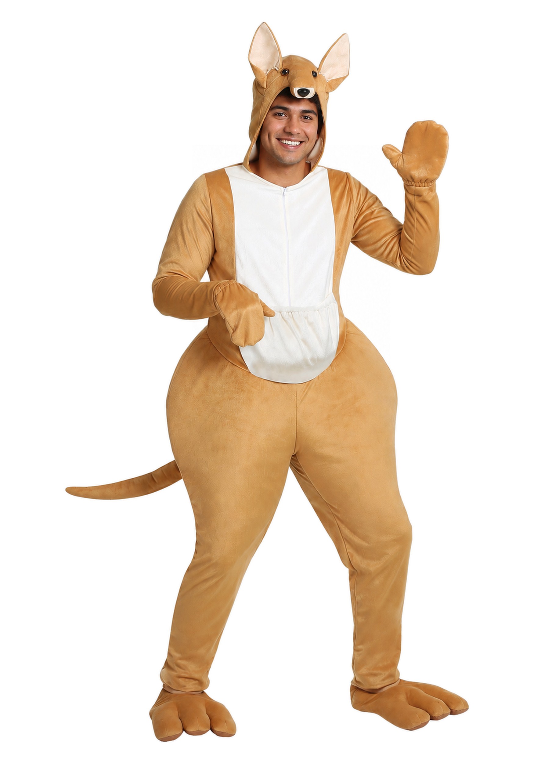 Kangaroo Fancy Dress Costume for Adults