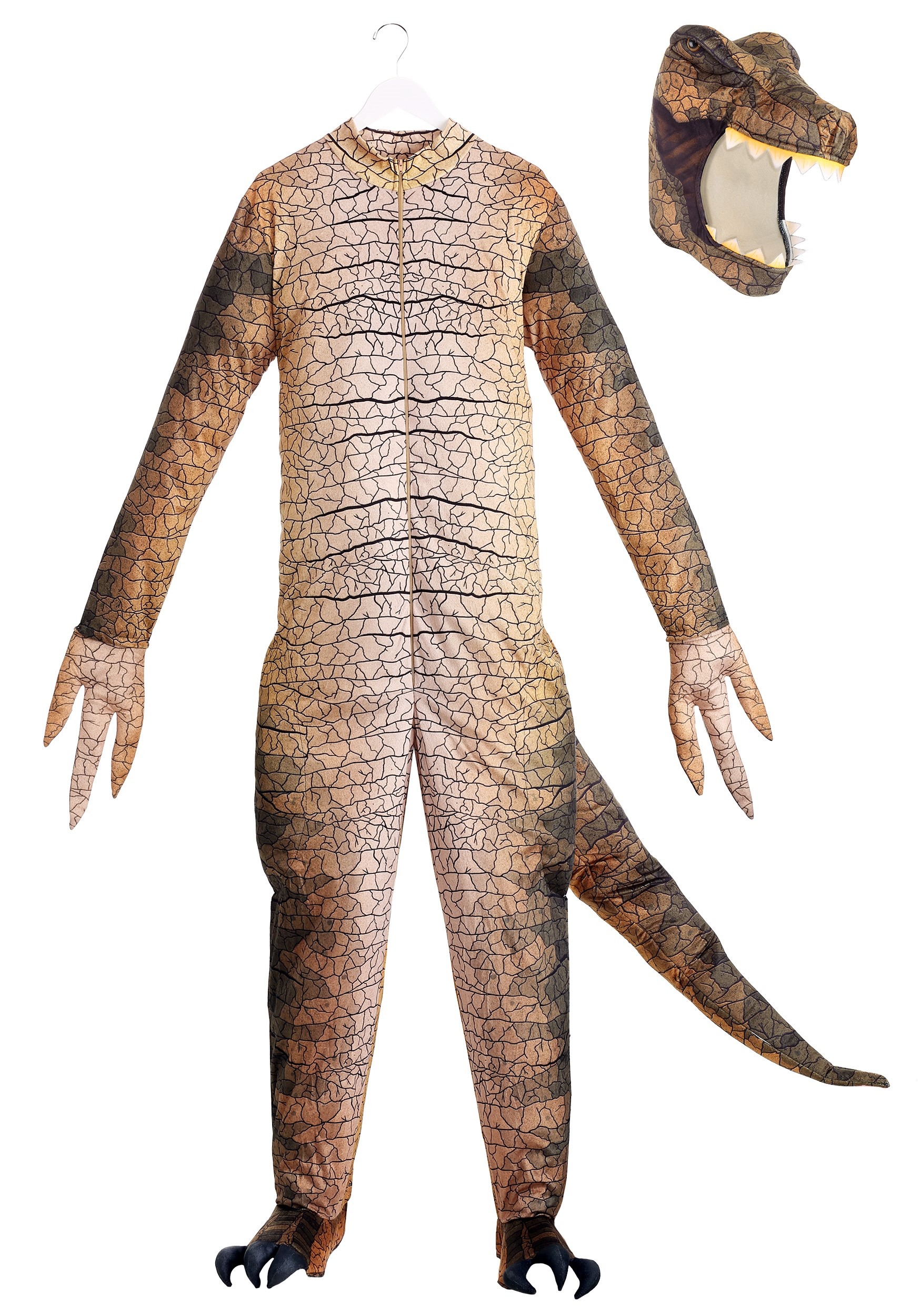 Prehistoric T-Rex Dinosaur Fancy Dress Costume For Men