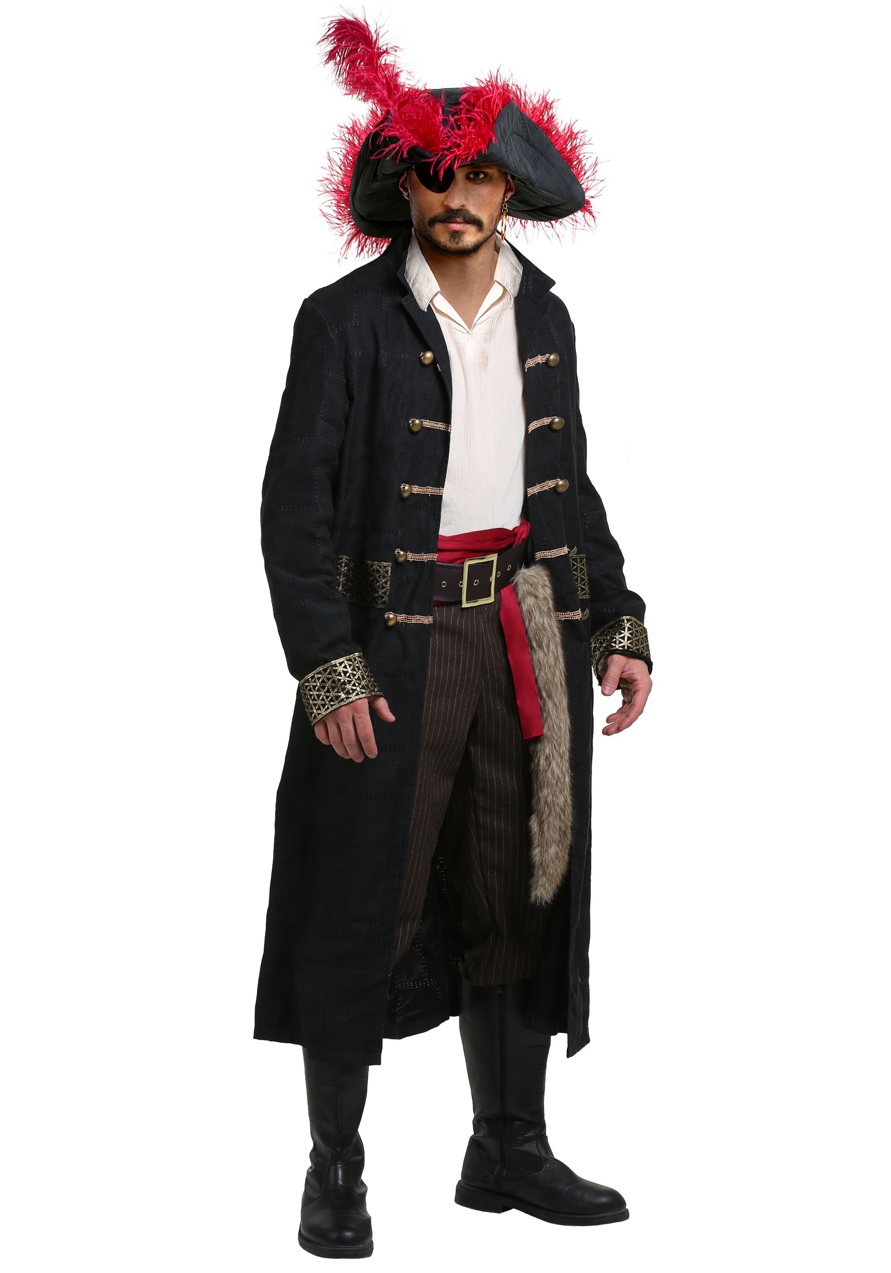 Shipwreck Captain Fancy Dress Costume for Men