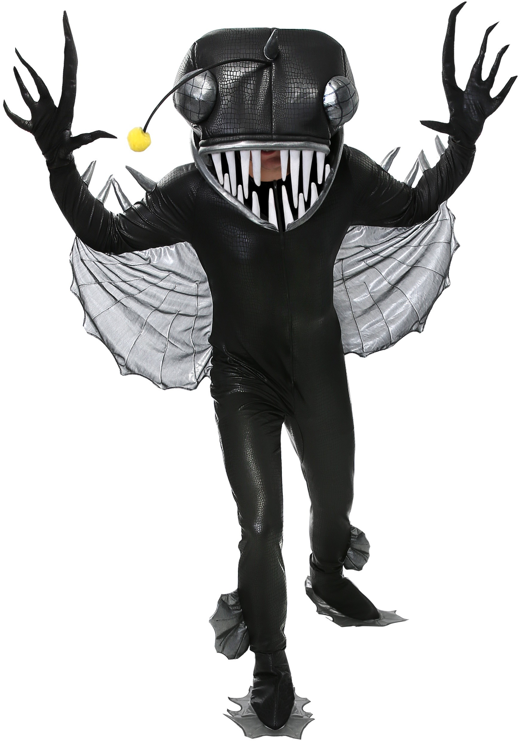 Angler Fish Fancy Dress Costume For Adults , Animal Halloween Fancy Dress Costumes