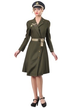 Plus Size Bombshell Military Captain Costume