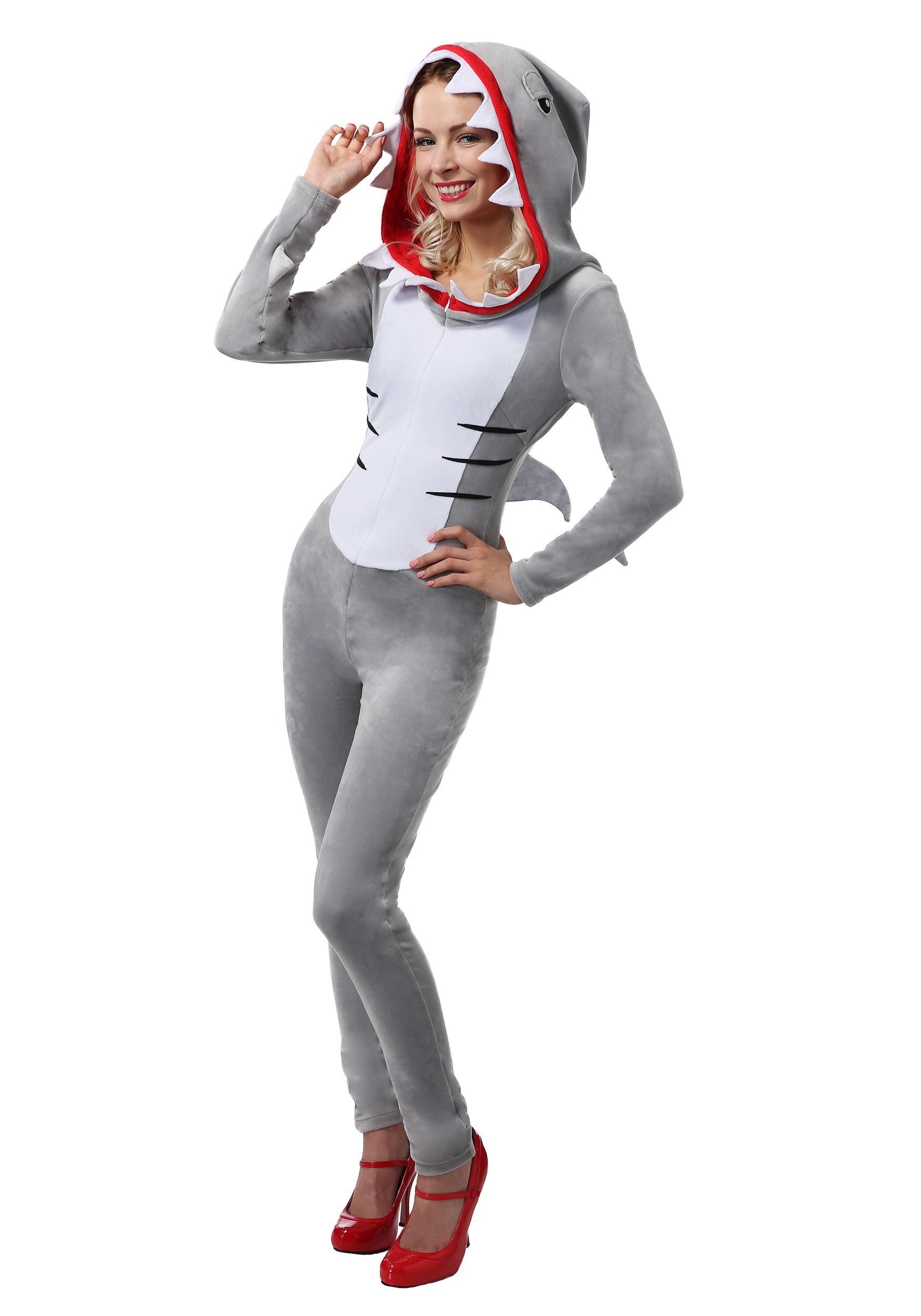 Sassy Shark Fancy Dress Costume For Women