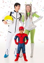 Adult White Astronaut Jumpsuit Costume Alt 4