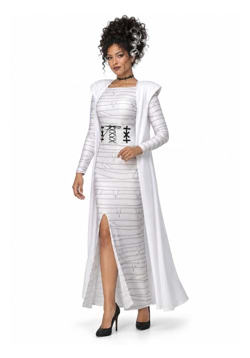 Womens Bride of Frankenstein Costume New main