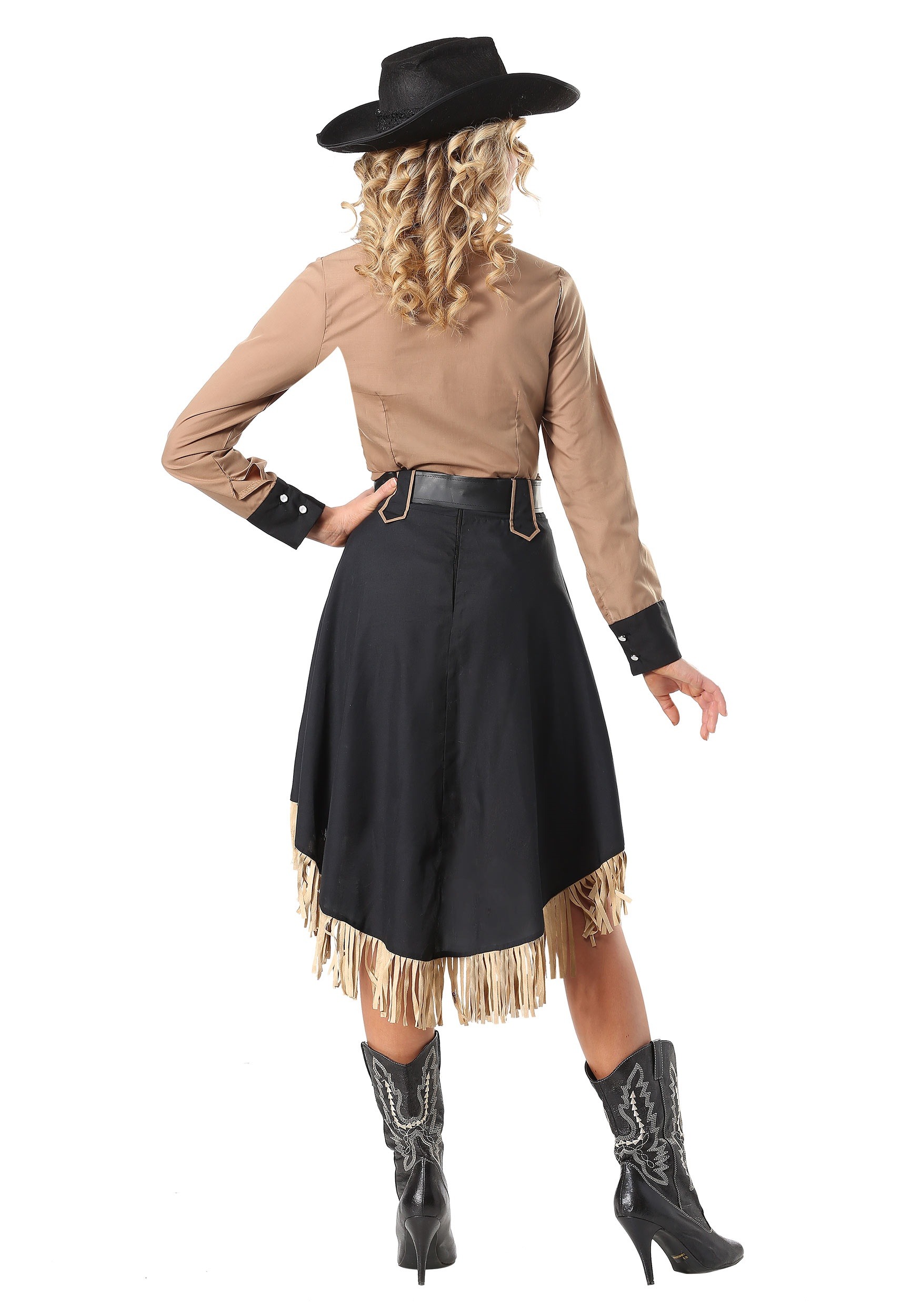 Lasso'n Cowgirl Fancy Dress Costume For Women , Western Fancy Dress Costume , Exclusive