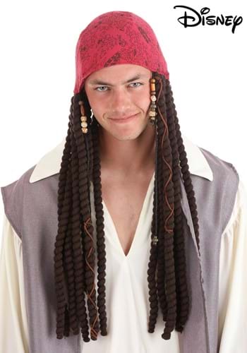 Jack Sparrow Adult Bandana and Dreads Set