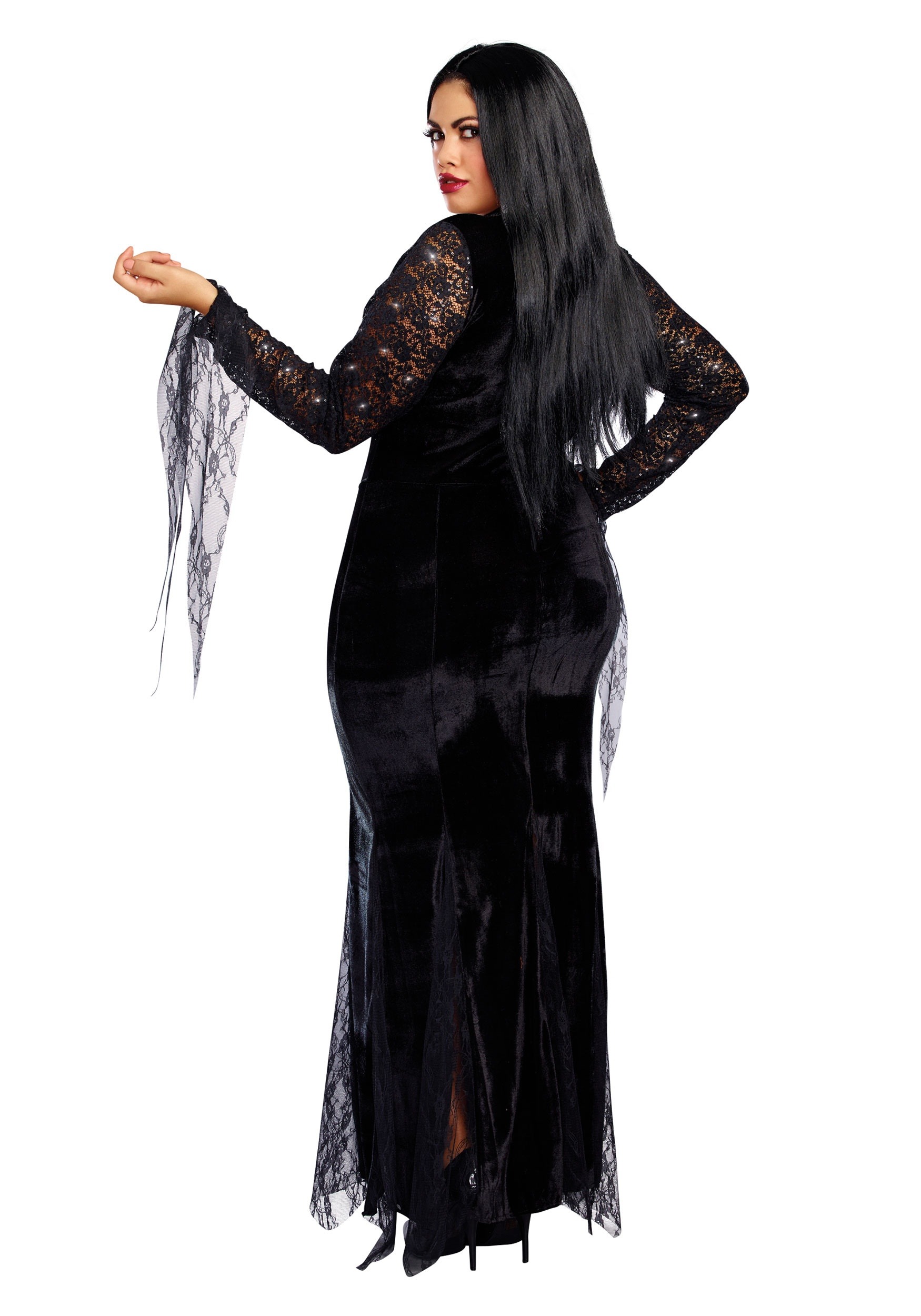 Mortuary Mama Plus Size Fancy Dress Costume For Women