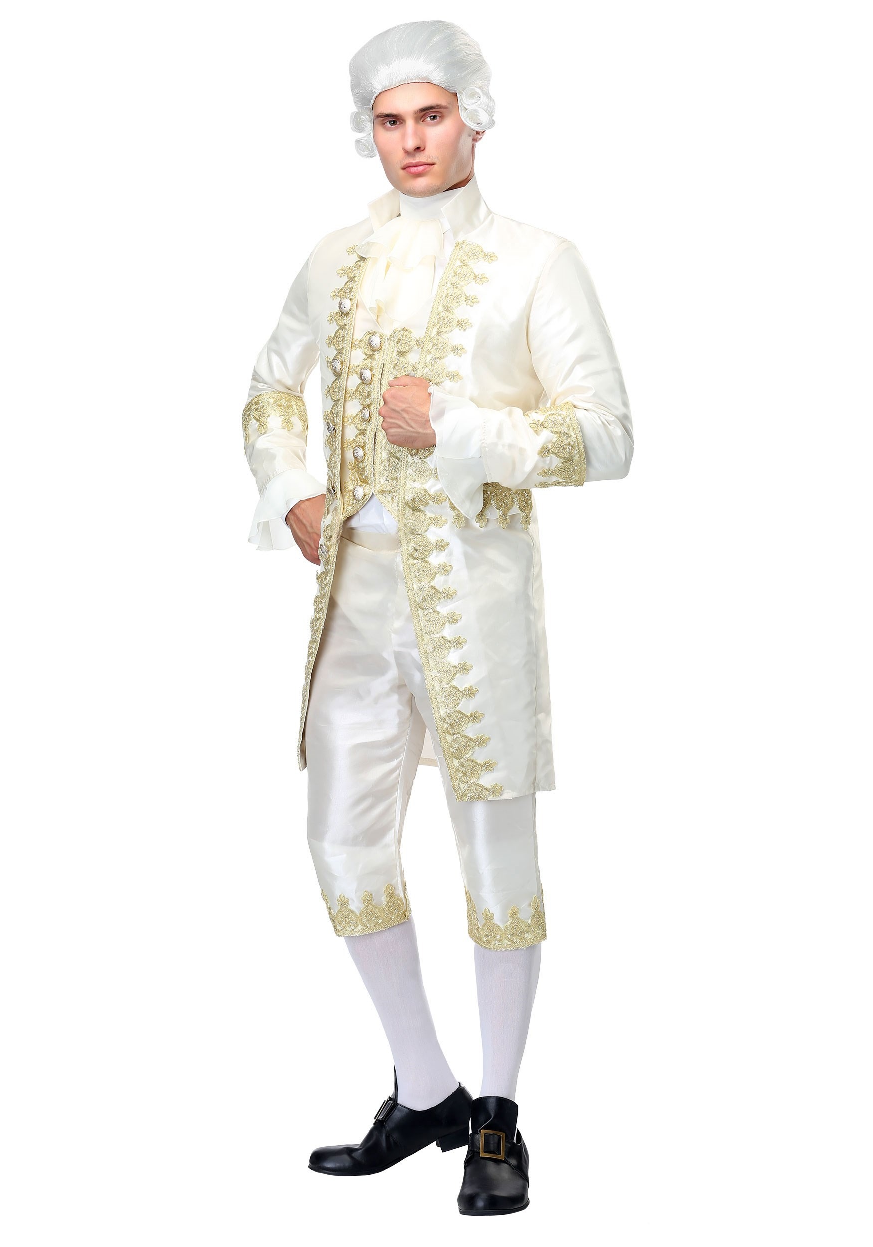Photos - Fancy Dress Louis FUN Costumes  XVI  Costume for Men Orange/White 